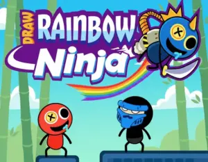 Draw Rainbow Ninja