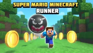 Super Mario Minecraft Runner